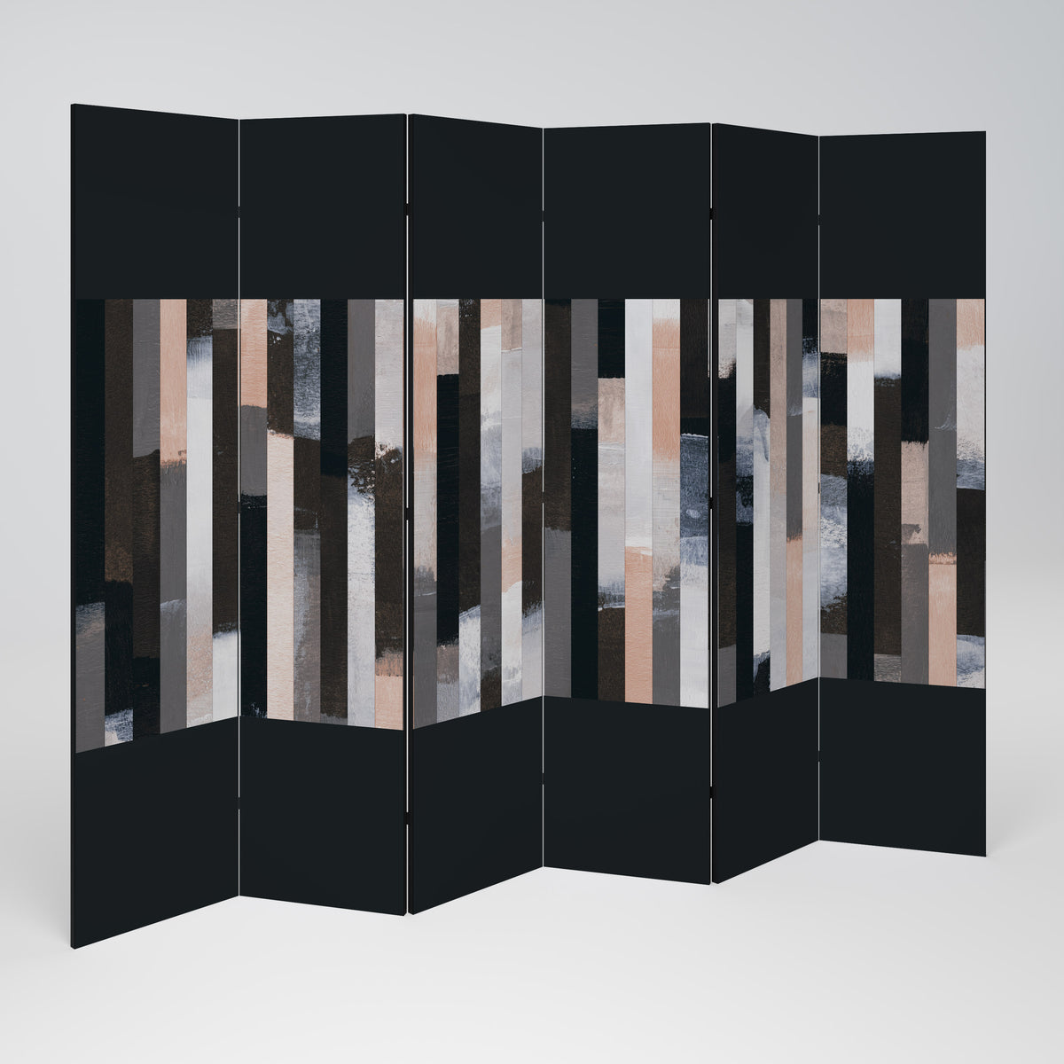 COLLAGE OF RECTANGLES 6-teiliger Paravent
