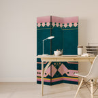 ROYAL COMPOSITION Dekorativer Paravent - 3-teilig