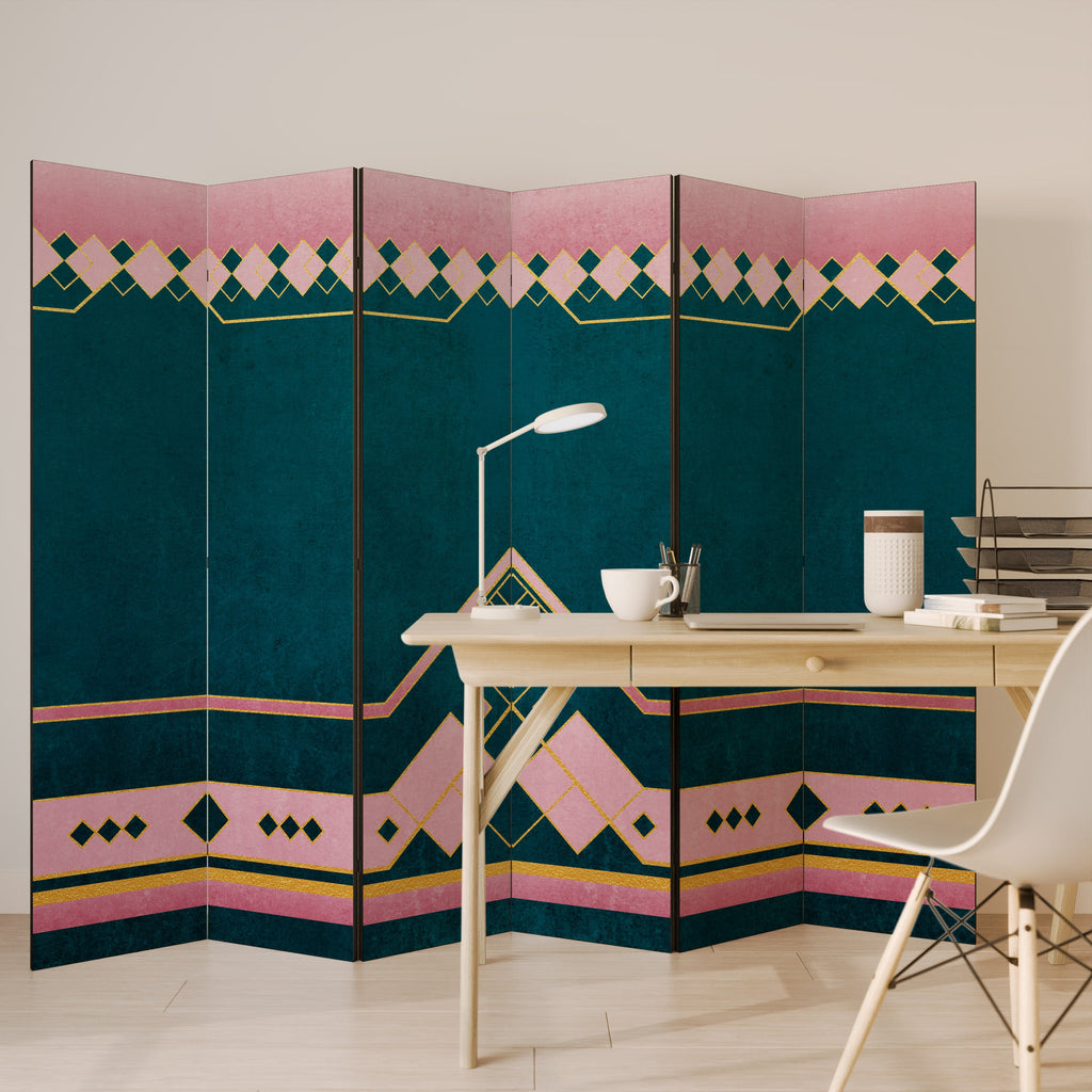 ROYAL COMPOSITION Decorative 6-Panel Room Divider