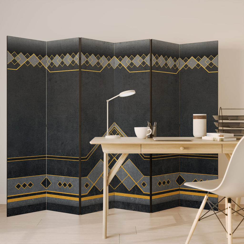 ROYAL ORDINARINESS Decorative 6-Panel Room Divider