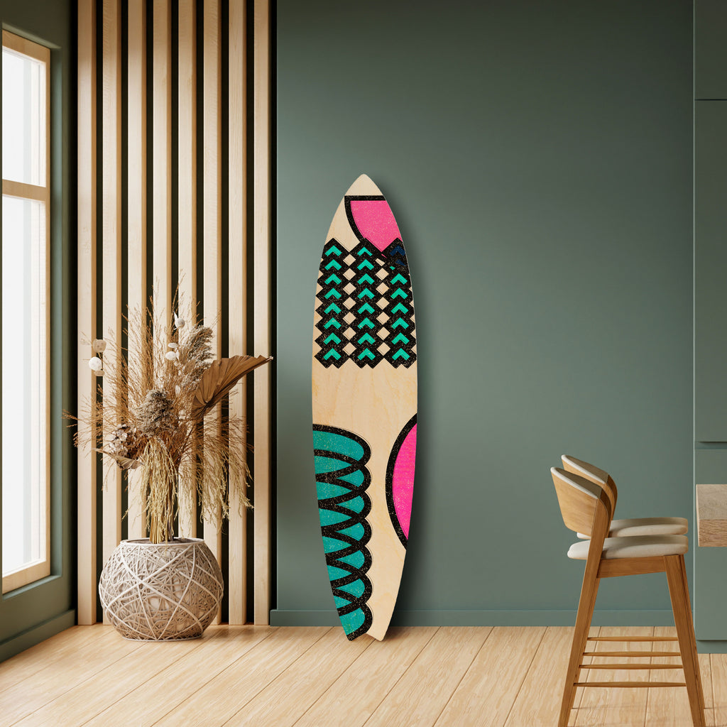 GEOMETRIC RHAPSODY Surfboard Decorative Panel