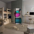 GEOMETRIC RHAPSODY 3-Panel Room Divider