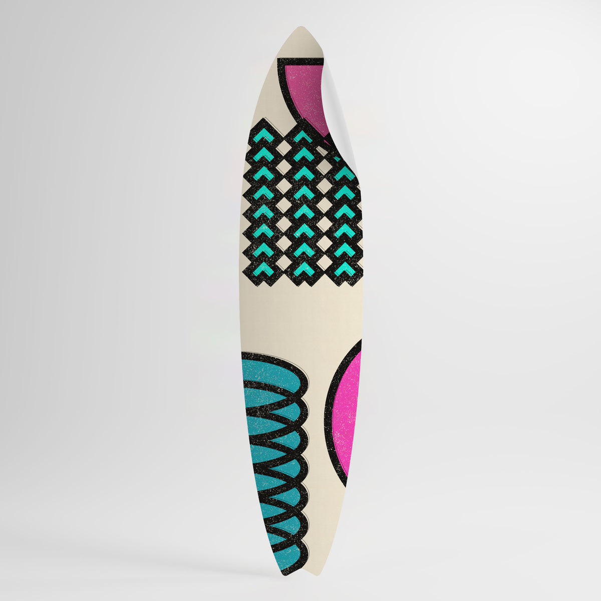 GEOMETRIC RHAPSODY Surfboard-Wandsticker