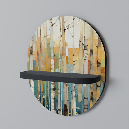 BIRCH KALEIDOSCOPE Dekoratives Wandregal