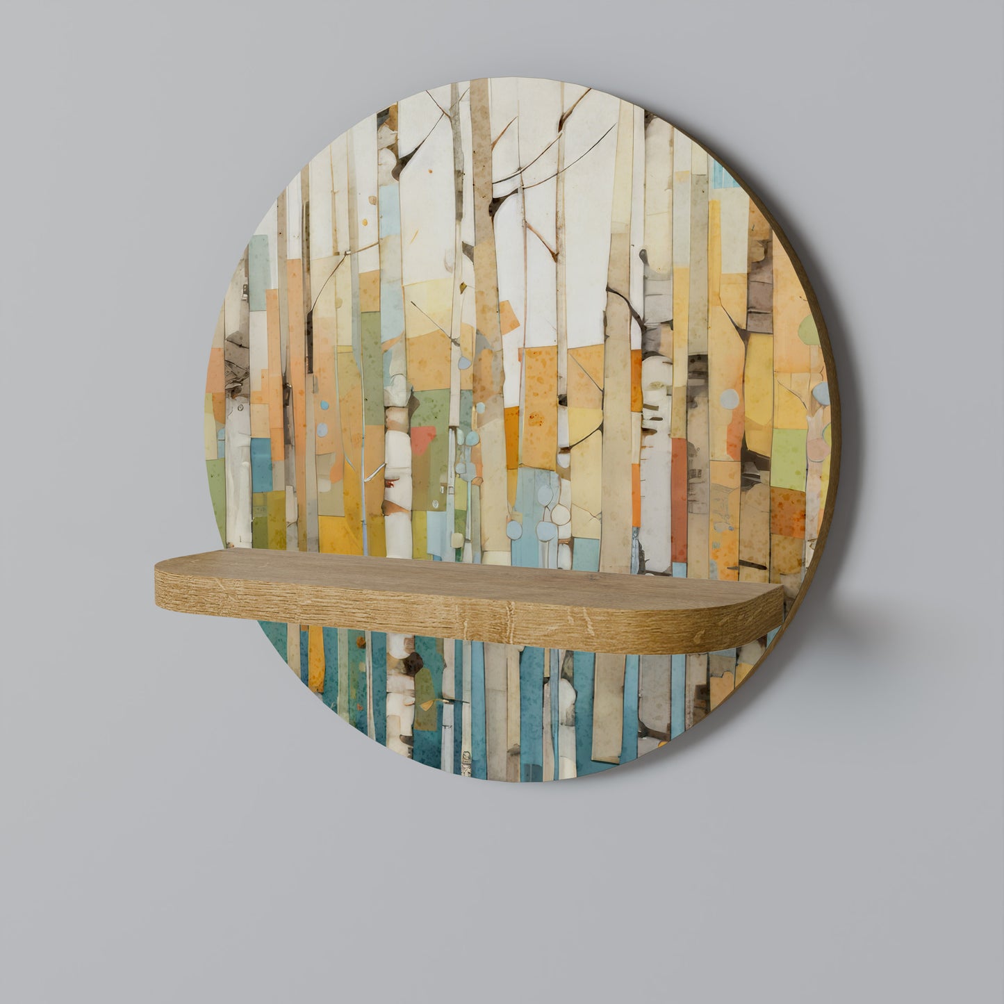 BIRCH KALEIDOSCOPE Dekoratives Wandregal