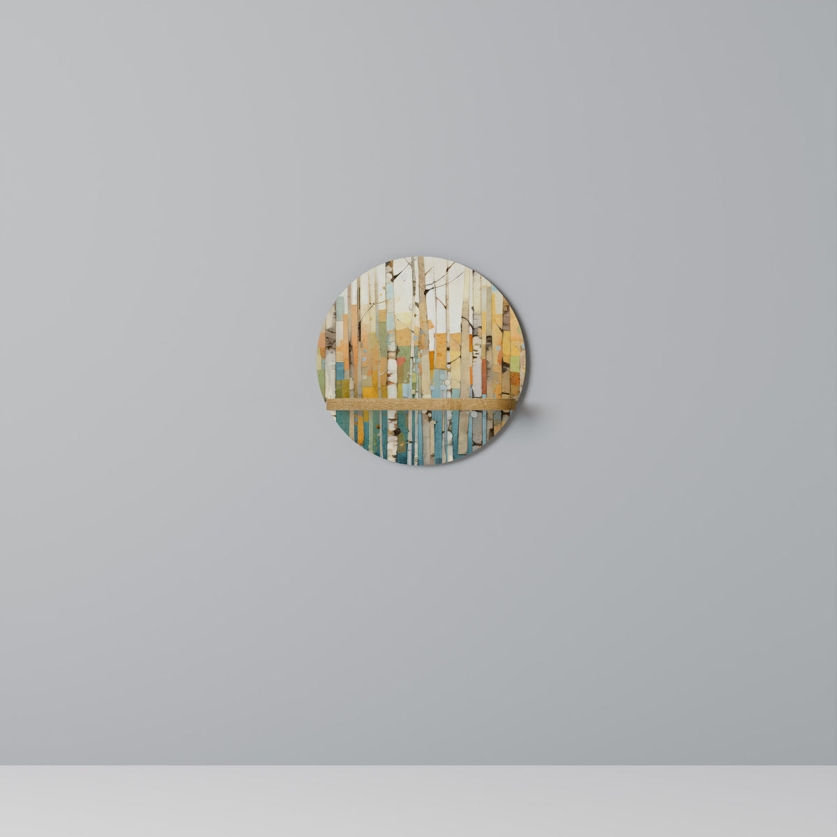 BIRCH KALEIDOSCOPE Art Shelf