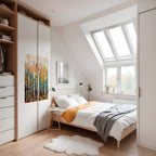 BIRCH KALEIDOSCOPE Selbstklebendes Poster - Hochformat