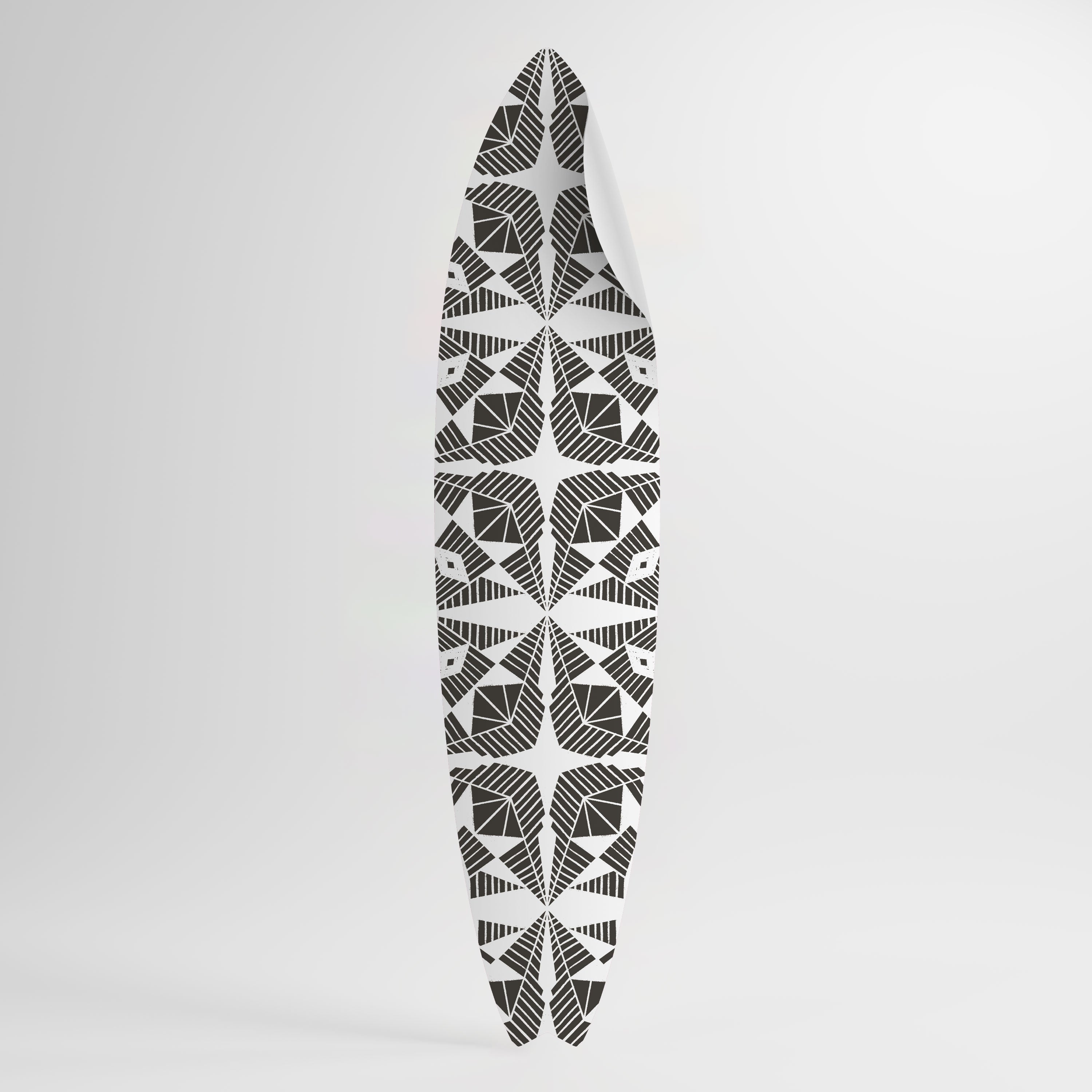 MONOCHROME NEXUS Peel and Stick Surfboard Sticker