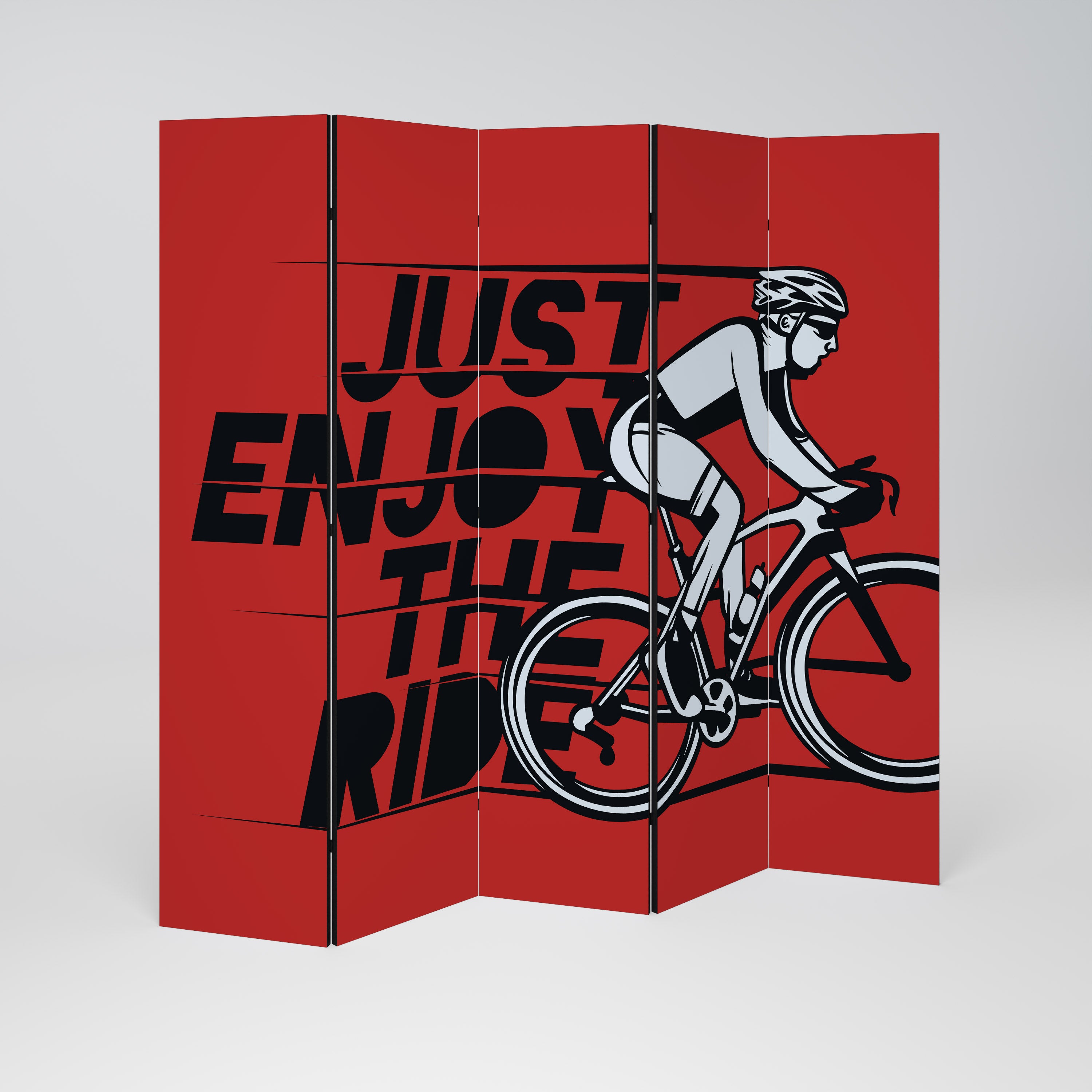 ENJOY THE RIDE 5-teiliger Paravent