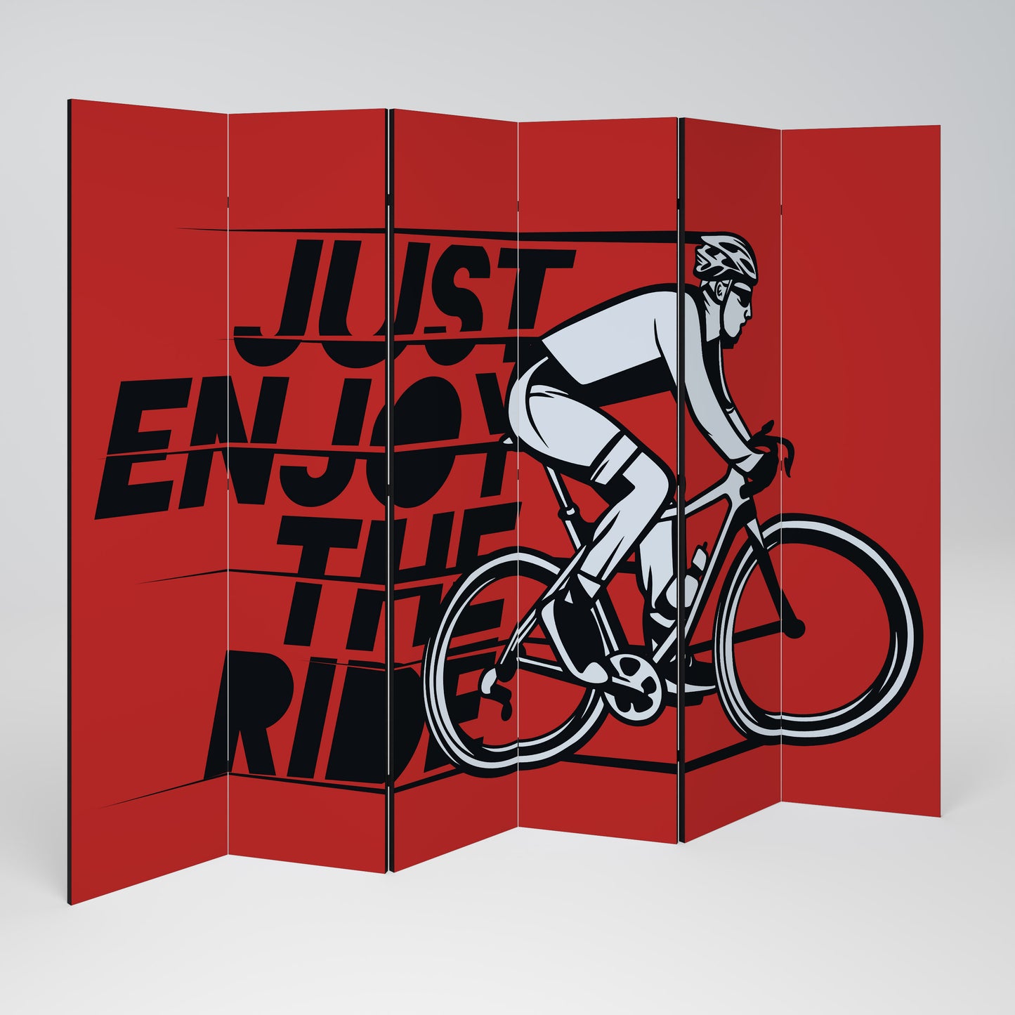 ENJOY THE RIDE 6-teiliger Paravent