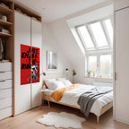 ENJOY THE RIDE Selbstklebendes Poster - Hochformat