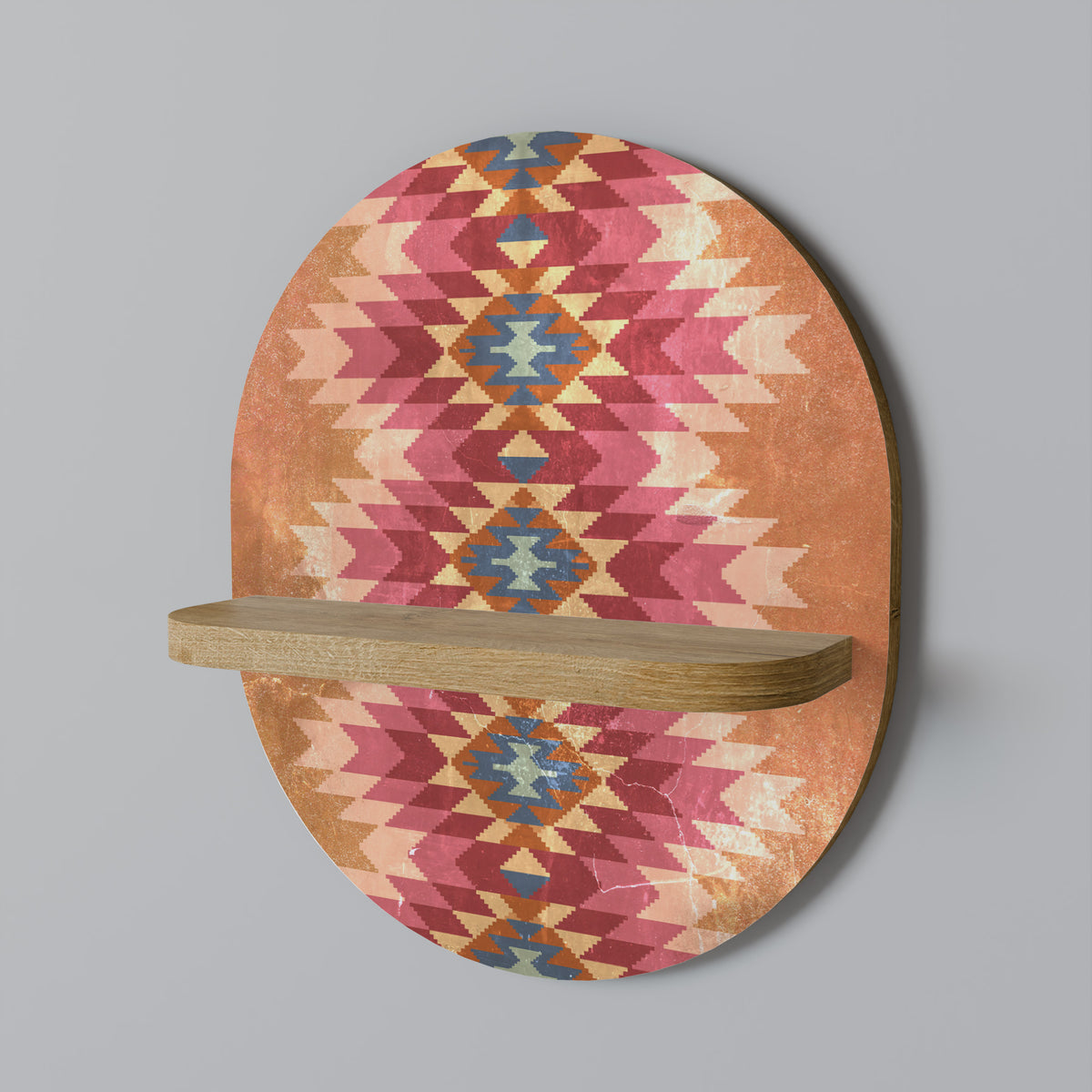 INDIAN FOLK Dekoratives Wandregal