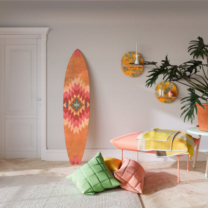 INDIAN FOLK Deko-Surfboard