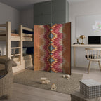 INDIAN FOLK Dekorativer Paravent - 4-teilig