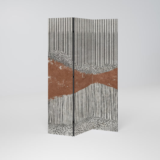 STRIPED TERRAIN 3-teiliger Paravent