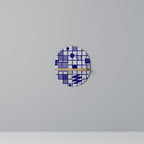 THE RIGHT PLACES Ovales Kunstregal in Eiche-Optik