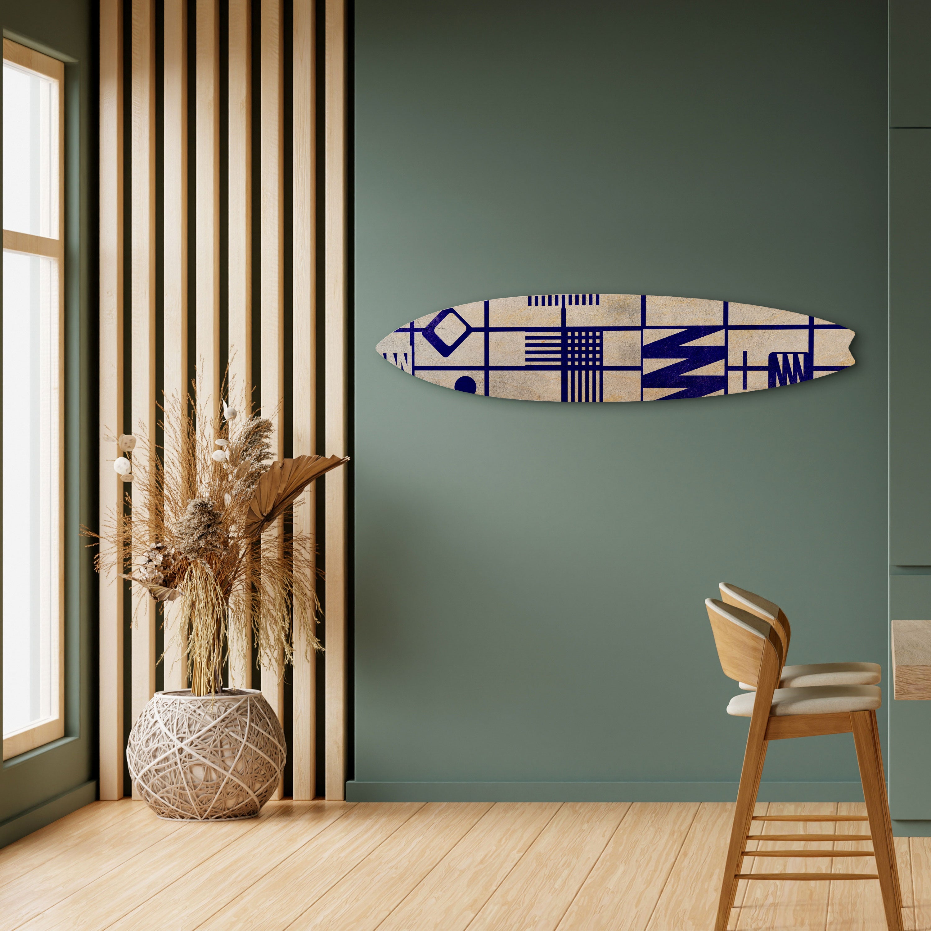 THE RIGHT PLACES Deko-Surfboard