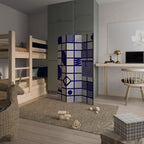 THE RIGHT PLACES Dekorativer Paravent - 3-teilig