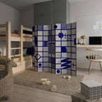 THE RIGHT PLACES Dekorativer Paravent - 5-teilig