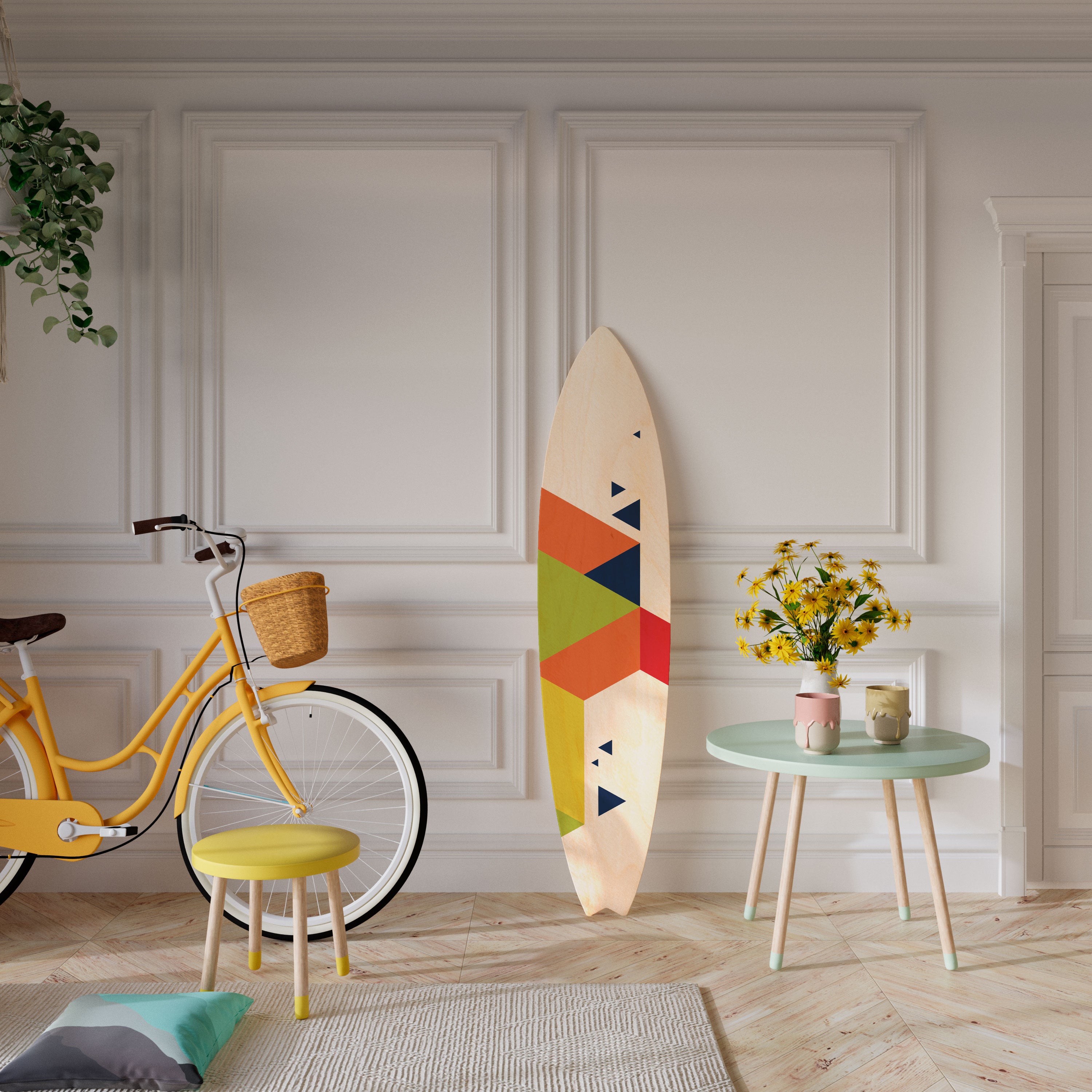 FUTURE SIGN Deko-Surfboard