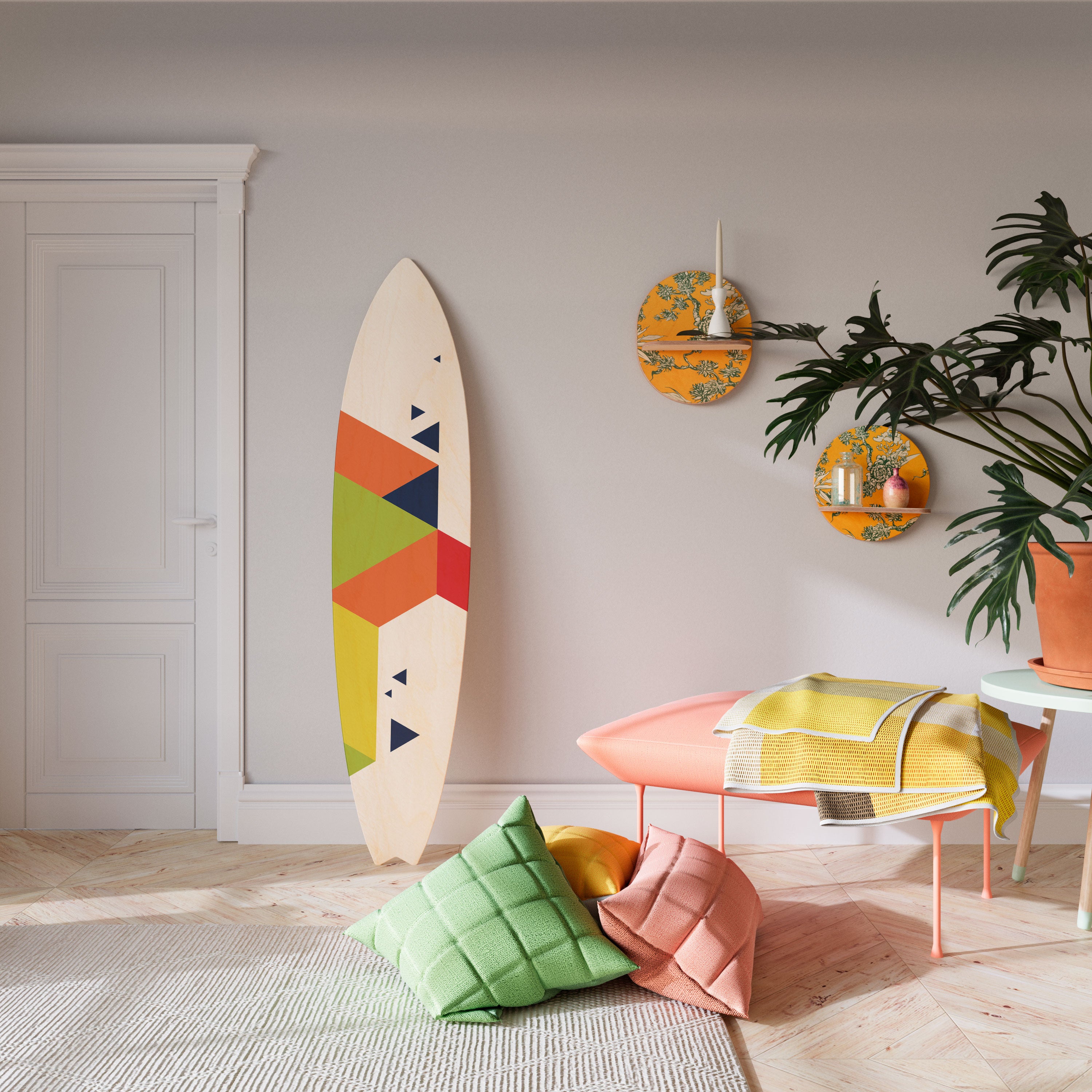 FUTURE SIGN Deko-Surfboard