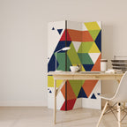 FUTURE SIGN Dekorativer Paravent - 3-teilig