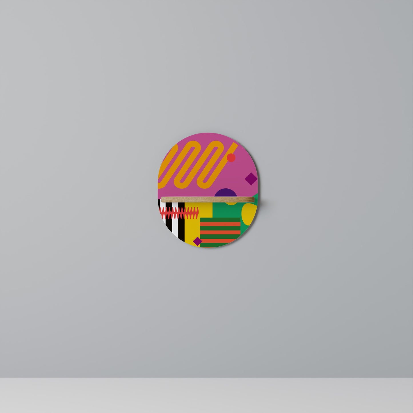 VIVID ART Dekoratives Wandregal