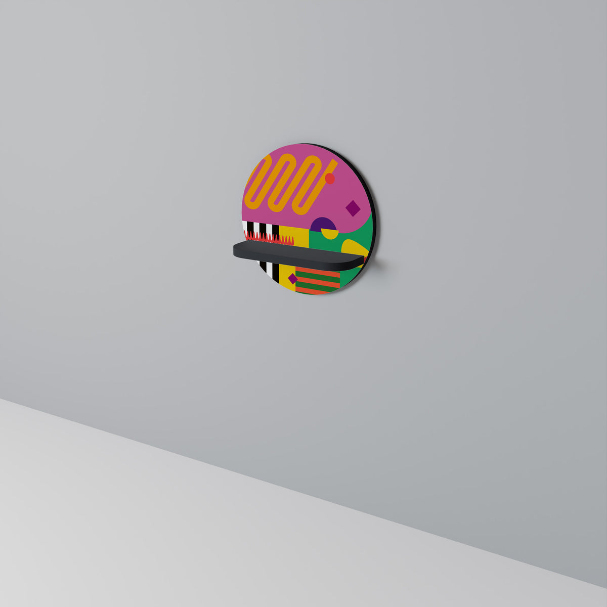 VIVID ART Dekoratives Wandregal