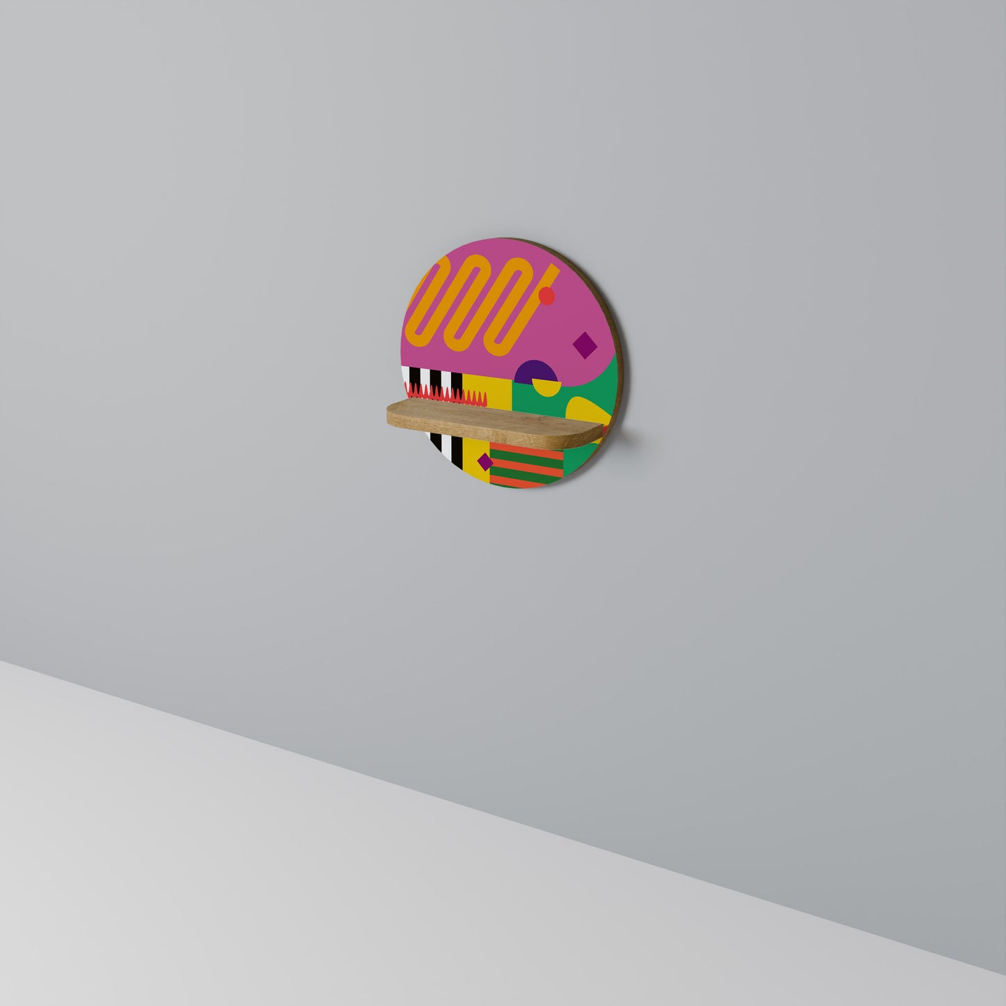 VIVID ART Dekoratives Wandregal