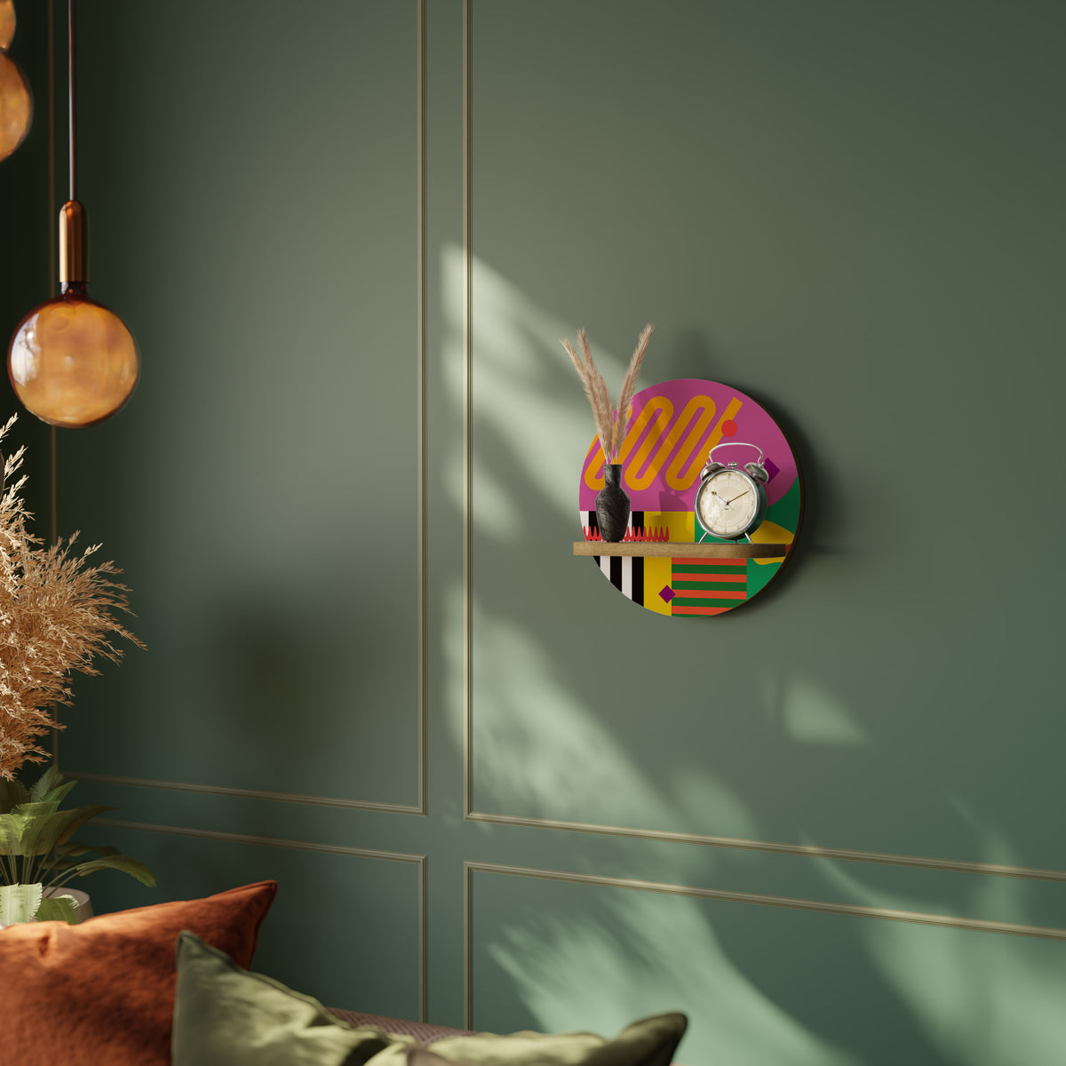 VIVID ART Dekoratives Wandregal