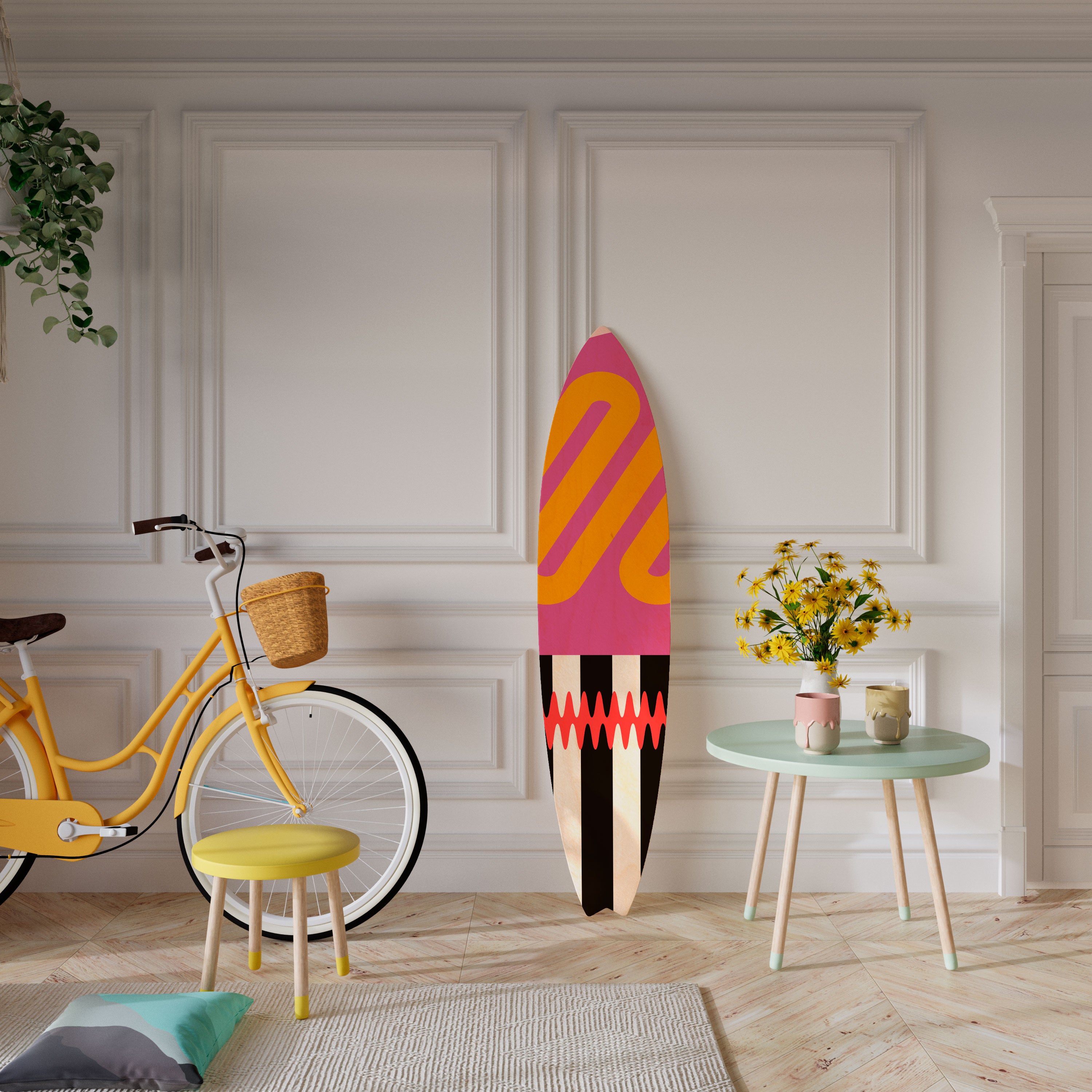 VIVID ART Deko-Surfboard