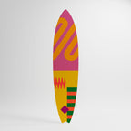 VIVID VIBRATIONS Surfboard Decorative Panel