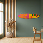 VIVID VIBRATIONS Surfboard Decorative Panel