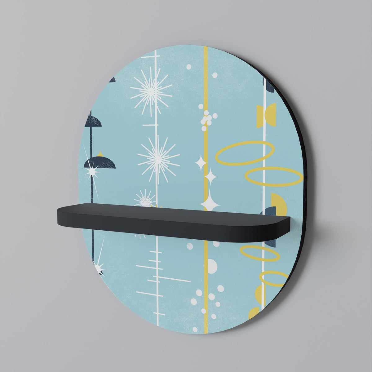 PATHS TO HAPPINESS Dekoratives Wandregal