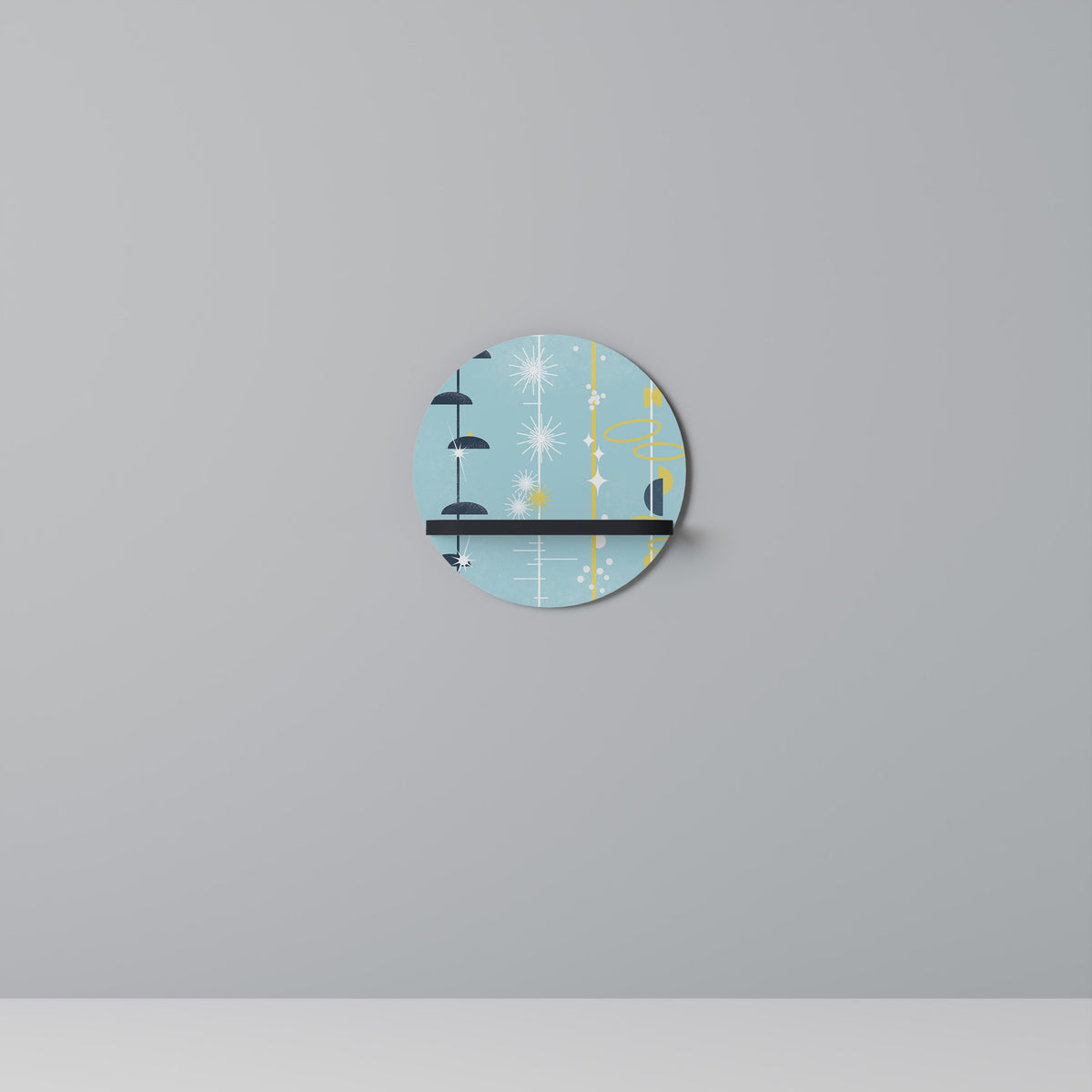PATHS TO HAPPINESS Dekoratives Wandregal