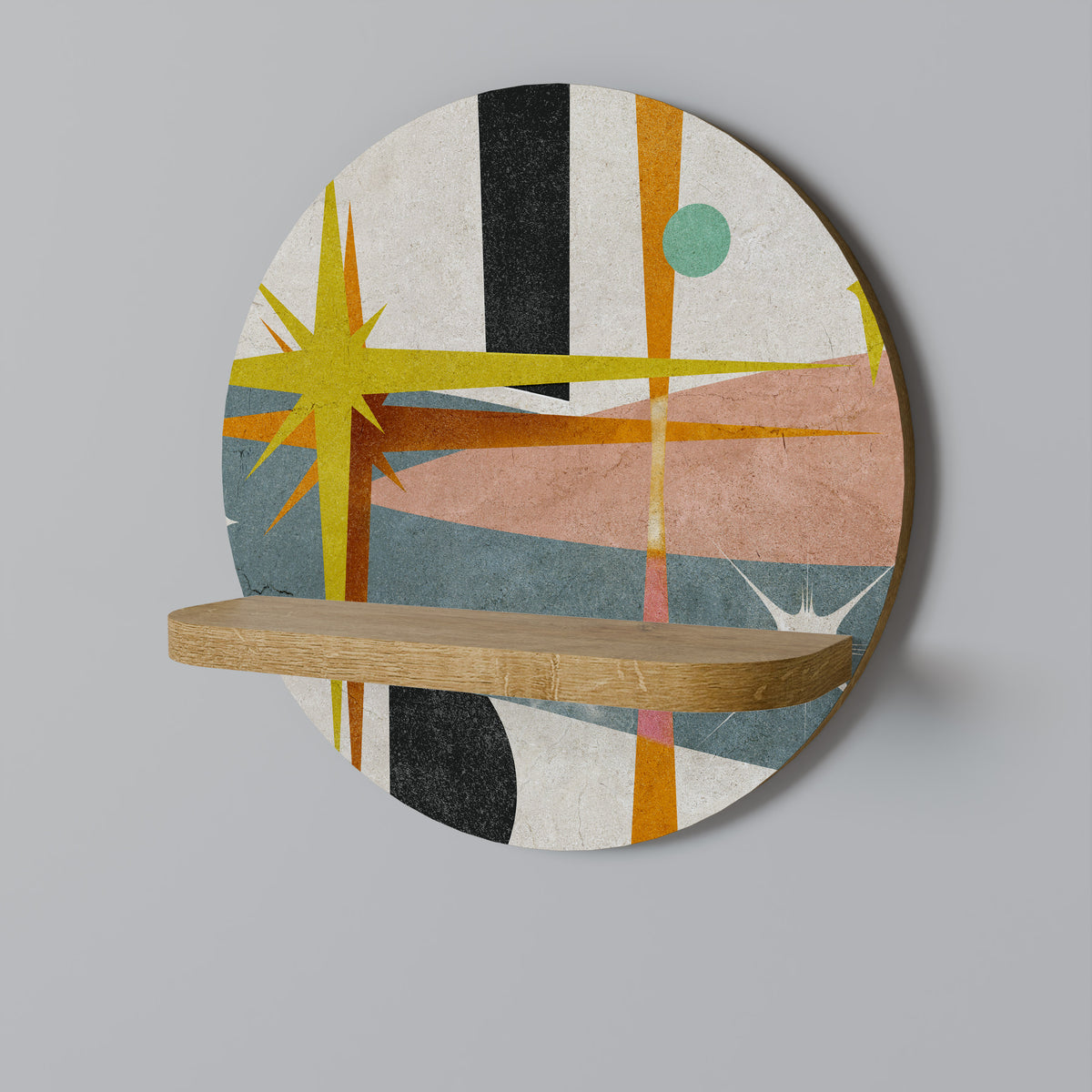 INTERSTELLAR VIBES Dekoratives Wandregal