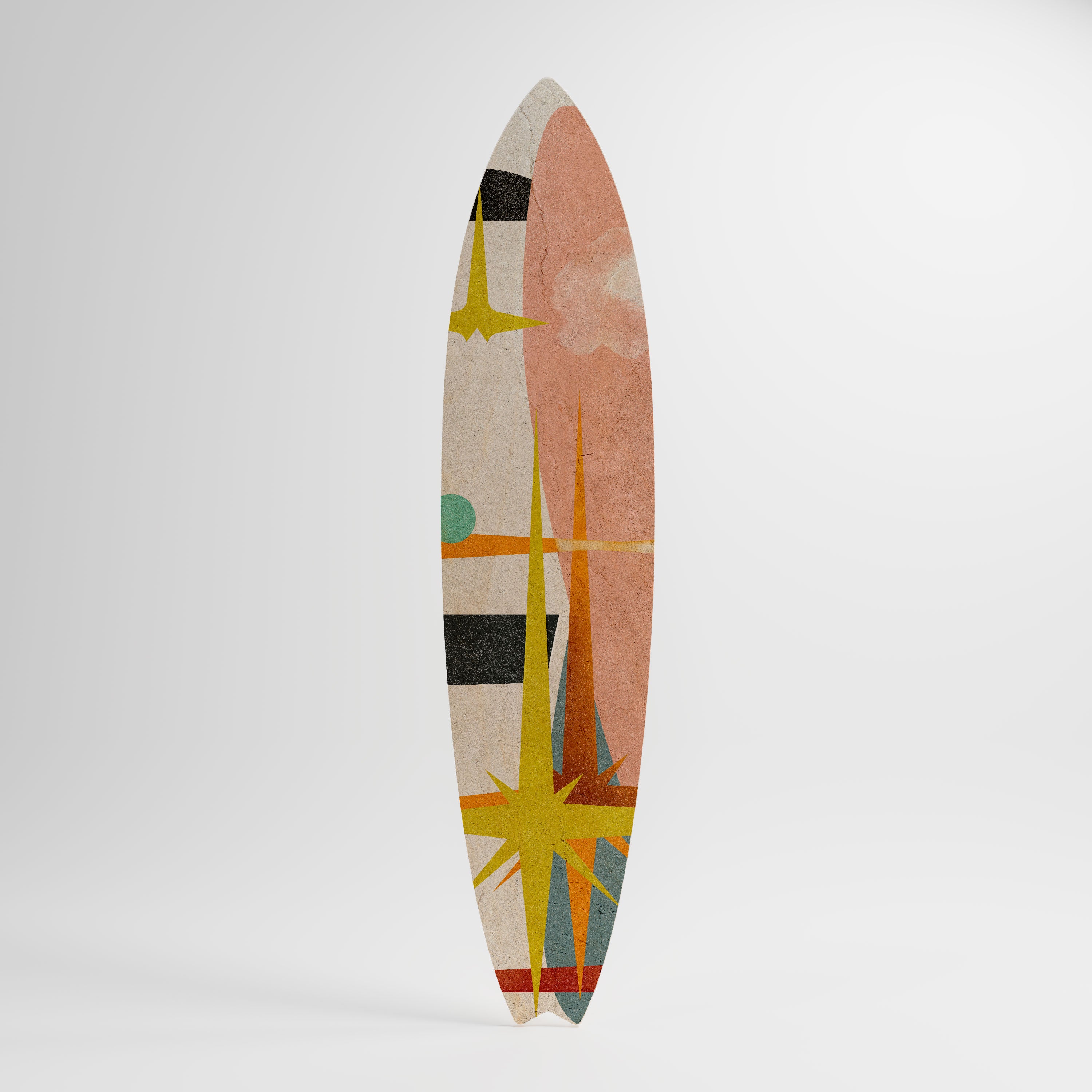 INTERSTELLAR VIBES Deko-Surfboard