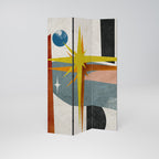 INTERSTELLAR VIBES Dekorativer Paravent - 3-teilig