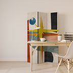 INTERSTELLAR VIBES Dekorativer Paravent - 3-teilig