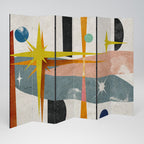 INTERSTELLAR VIBES Dekorativer Paravent - 6-teilig