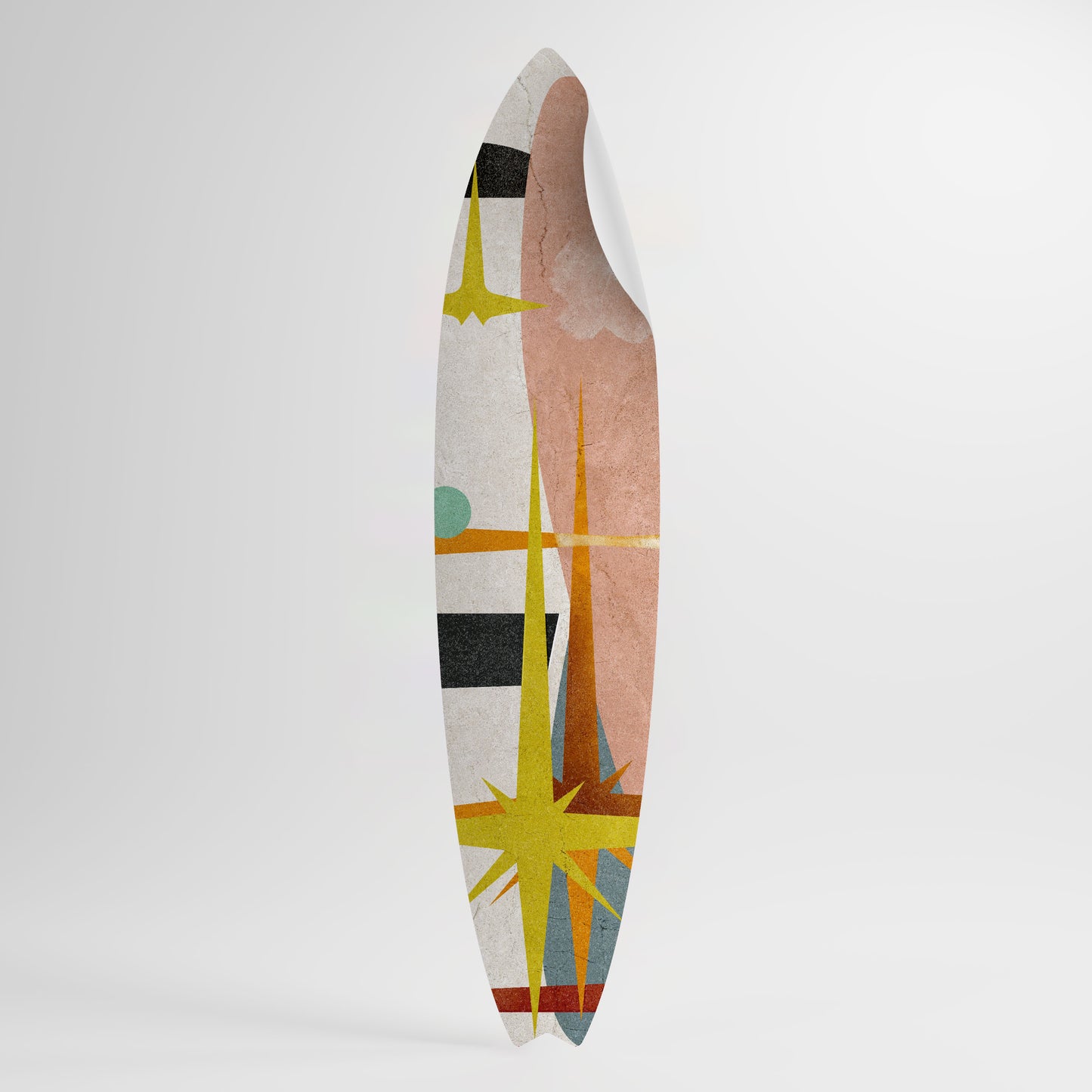 INTERSTELLAR VIBES Surfboard-Wandsticker