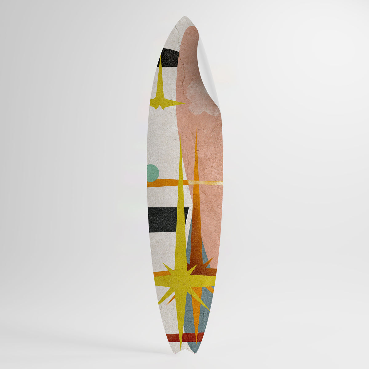 INTERSTELLAR VIBES Surfboard-Wandsticker