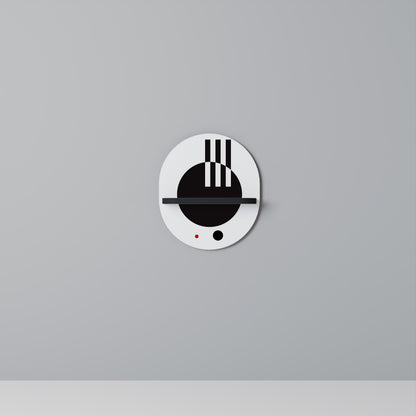 BLACK AND WHITE COMBINATION Dekoratives Wandregal