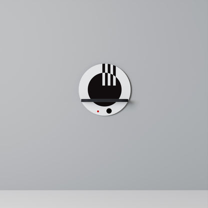 BLACK AND WHITE COMBINATION Dekoratives Wandregal