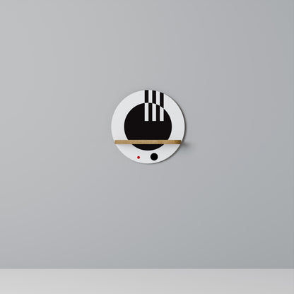 BLACK AND WHITE COMBINATION Dekoratives Wandregal