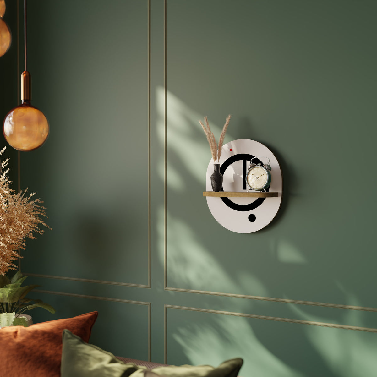 MINIMAL DOTS Dekoratives Wandregal