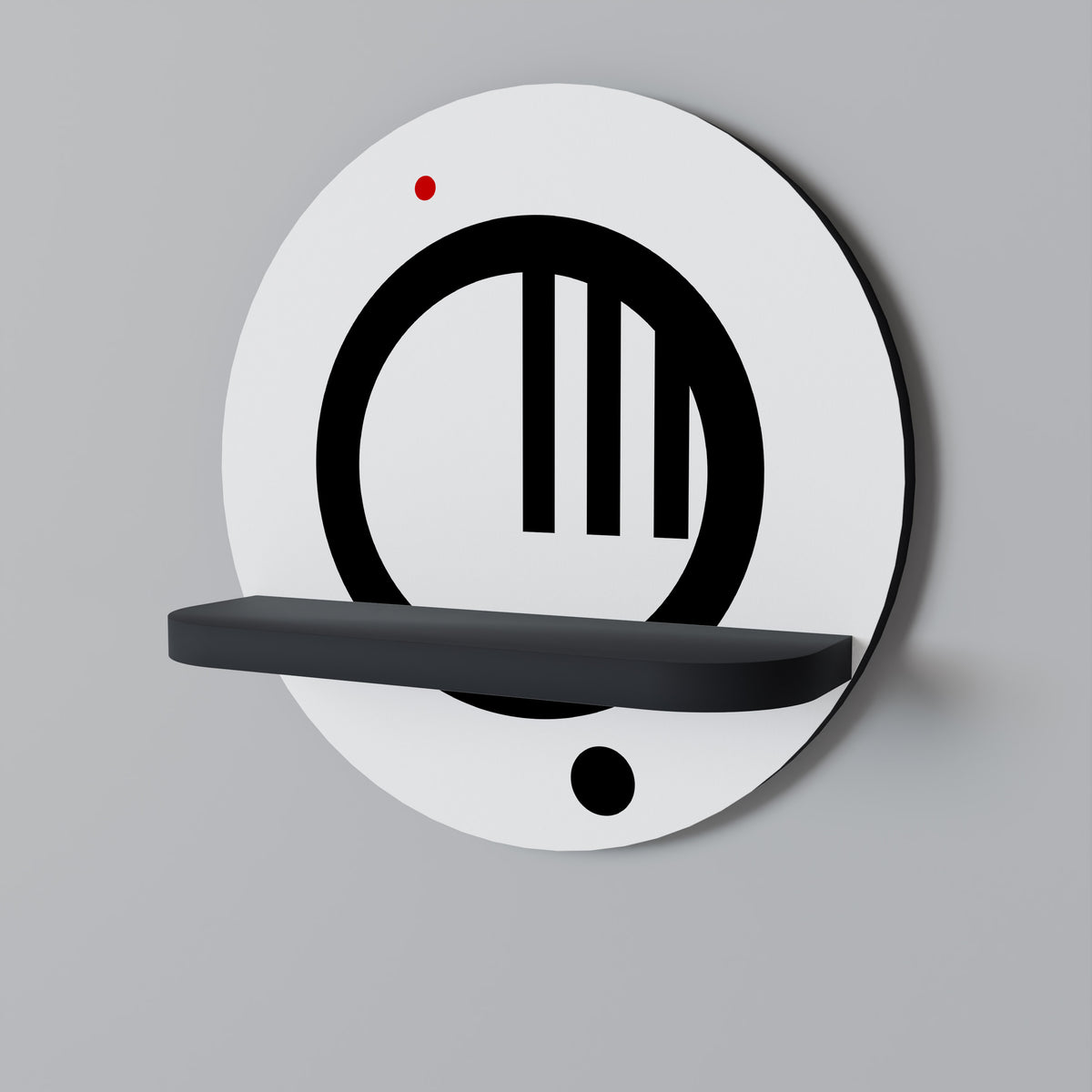 MINIMAL DOTS Dekoratives Wandregal