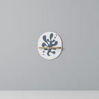 WONDERLAND VEGETATION Ovales Kunstregal in Eiche-Optik