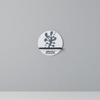 WONDERLAND VEGETATION Rundes Kunstregal in Schwarz