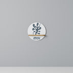 WONDERLAND VEGETATION Rundes Kunstregal in Eiche-Optik